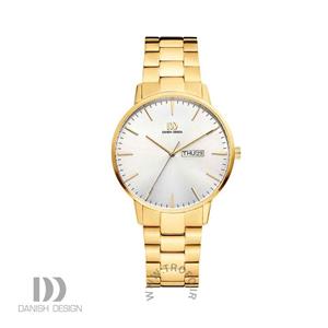ساعت مچی عقربه ای مردانه دنیش دیزاین (Danish design) مدل IQ91Q1267 Akilia Day/Date Gold Link