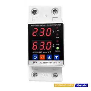محافظ ولتاژ و جریان تک فاز JJVPD1-63F جیوجی