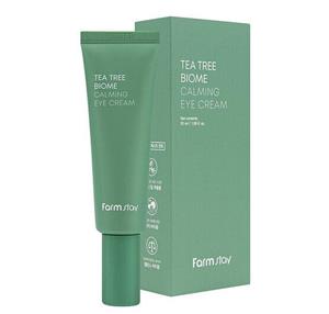 کرم دور چشم ضد تیرگی و تسکین دهنده فارم استی Farmstay مدل Tea Tree Biome – حاوی عصاره درخت چای | حجم 50 میلی‌لیتر