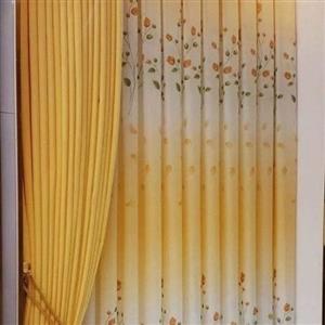 پرده حریر چاپی لاله ریز(فقط پارچه)(سفارشی)