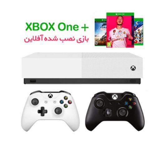 مجموعه کنسول بازی مایکروسافت مدل  Xbox One S ظرفیت 1 ترابایت