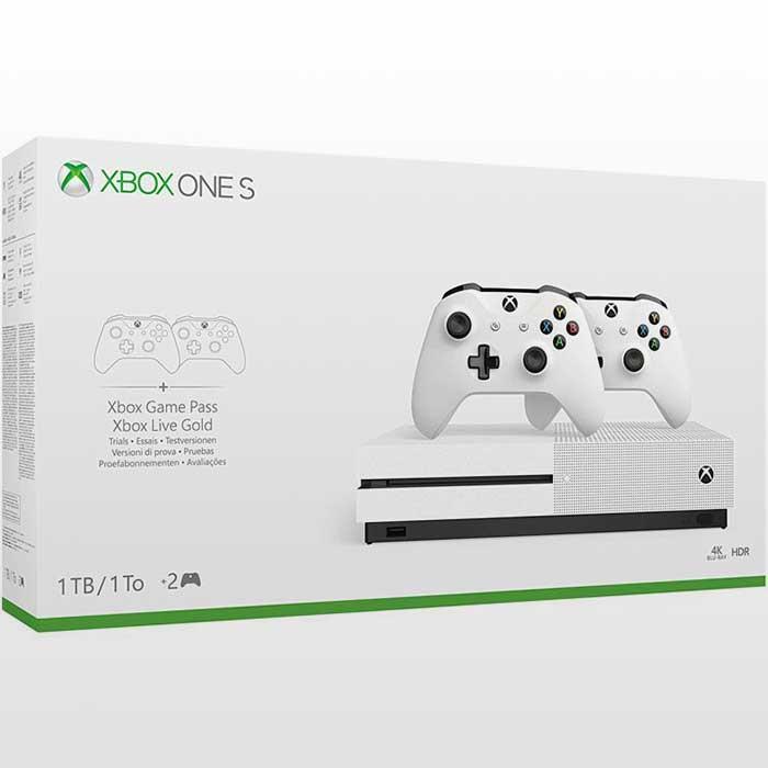 مجموعه کنسول بازی مایکروسافت مدل  Xbox One S ظرفیت 1 ترابایت