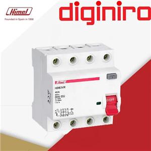 کلید نشتی جریان چهار پل 32 آمپر RCCB (30 میلی آمپر) هیمل HDB3VR432SC