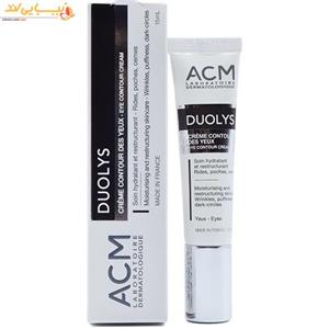 کرم دور چشم ضد چروک ای سی ام ACM مدل دئولیس duolys