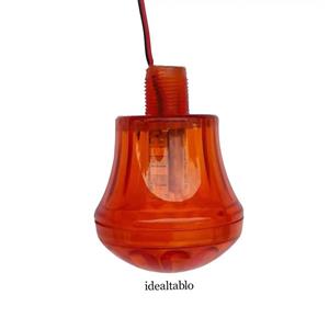 لامپ لاسوگاسی گلابی معمولی نارنجی