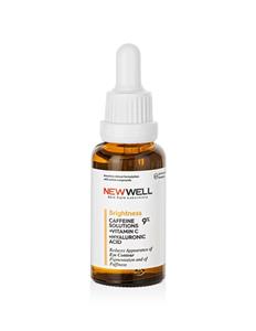 دور چشم روشن کننده کافئین نیوول Newwell حجم 30 میل