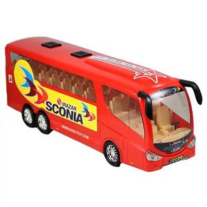 ماشین اسباب بازی اتوبوس اسکانیا قدرتی مسافربری رنگبندی