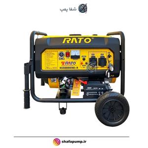 موتور برق بنزینی 3 کیلووات راتو مدل R5500DWHB R ریموت دار