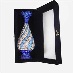 جعبه گلدان میناکاری شده - ارتفاع 25 سانتی متری Handicrafts minakari