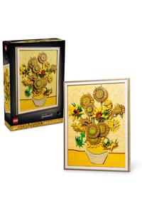 لگو و اسباب بازی های ساخت محور ® ART VINCENT VAN GOGH – SUNFLOWERS 31215 مدل تزئینی ست ساختمان برای بزرگسالان 2615P اورجینال LEGO