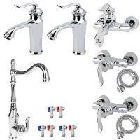 ست شیرآلات آیدا مدل بامبو BAC14 مجموعه 14 عددی