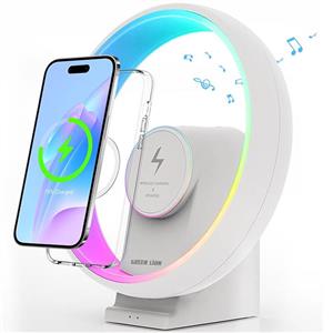 اسپیکر بلوتوث، چراغ خواب و شارژر وایرلس گرین‌لاین Green Lion GNJPTRLMPWH