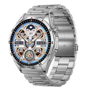 ساعت هوشمند مدل HD Screen Business NFC دارای قابلیت های صفحه نمایش لمسی، کنترل موسیقی (Music Player)، کنترل سطح اکسیژن خون، قابلیت مکالمه از طریق بلوتوث، قابلیت تغییر طرح ساعت یا تم، ضد آب بند فلز