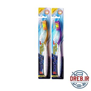 مسواک اسمارت اورال مدل SUPER CLEAN با برس متوسط(قیمت خرید عمده 52.000 تومان) 