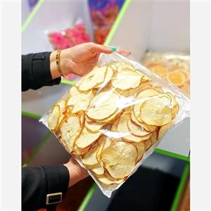 گلابی خشک ورقه ای اعلا فله ای (یک کیلوگرمی) در پاکت زیپدار 