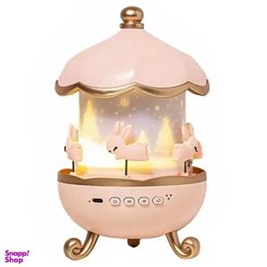 چراغ خواب کودک طرح خرگوشی Bunny’s Carousel Projector
