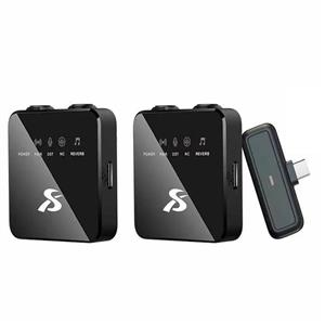 ست میکروفن بی سیم مدل SX10 با درگاه اتصال Type-c