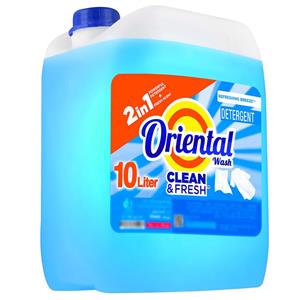 مایع لباسشویی اورینتال مدل Clean & Fresh وزن 10 کیلوگرم