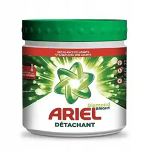 پودر لکه بر لباس آریل Ariel مناسب لباس های سفید حجم 500 گرم