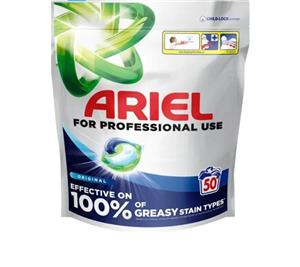 قرص ماشین لباسشویی آریل Ariel مدل Original بسته 50 عددی