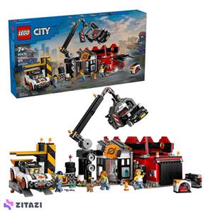لگو سری سیتی مدل Junkyard and Cars کد 60472