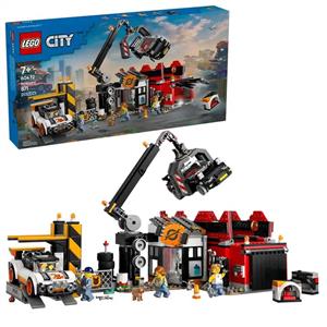 لگو سری سیتی مدل Junkyard and Cars کد 60472