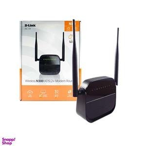 مودم بی‌ سیم ADSL2  روتر دلینک مدل N300 کد DSL 124