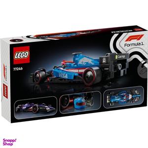 لگو سری اسپید مدل Visa Cash App RB VCARB 01 F1 Race Car کد 77246