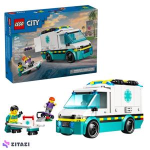 لگو سری سیتی مدل Emergency Ambulance کد 60451