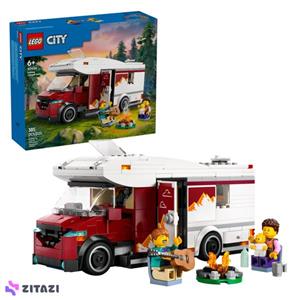 لگو سری سیتی مدل Holiday Adventure Caravan کد 60454