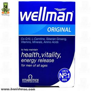 قرص ول من ویتابیوتیکس مخصوص آقایان ۳۰ عددی/Vitabiotics Wellman Sport 30 Tabs
