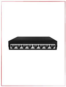 سوئیچ شبکه (6 پورت صد) MSW-3008F-P