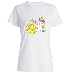 تی شرت زنانه طرح اسب تک شاخ کد 5177