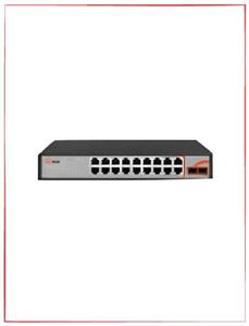 سوئیچ شبکه POE (16 پورت صد و 2 پورت گیگ) MSW-3216FP-2GL-250I