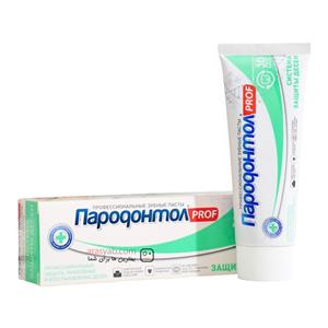 خمیردندان پارودونتول PROF سفید کننده حرفه ای