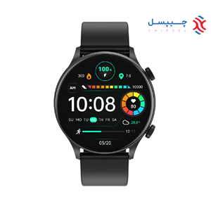 ساعت هوشمند 45 میلی متری هایلو مدل Solar Plus با بند سیلیکونی