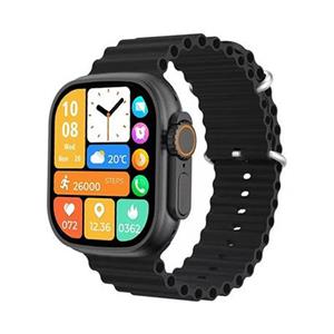 ساعت هوشمند 49 میلی متری کیکیویر مدل w23 ultra3 با بند سیلیکونی