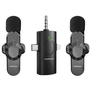 میکروفون بی سیم یقه ای پرودو مدل Audix Pro Lavalier Dual PDLAMPHF3BK