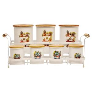 ست پاسماوری 7 پارچه مدل P6007 به همراه استند