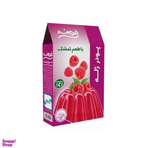پودر ژله با طعم تمشک فرمند وزن 100 گرم
