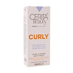 شامپو مو سریتا مدل Beauty مناسب موهای فر حجم 200 میلی لیتر
