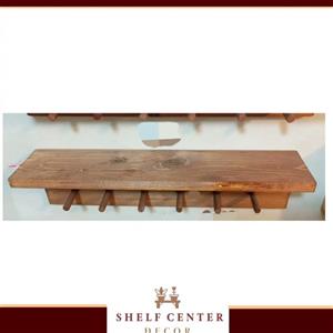 شلف دیواری یک طبقه دکمه دار  عرض 50