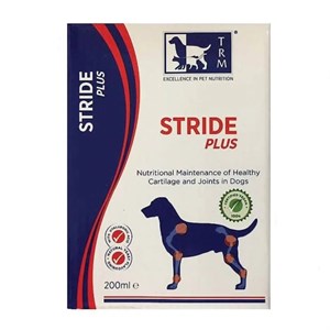 شربت مکمل تقویت مفاصل سگ تی آر ام مدل استراید حجم 200 میلی لیتر TRM Stride Plus