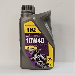 روغن موتور سیکلت تمام سنتتیک بوش مدل SN 10W-40 حجم 1 لیتر