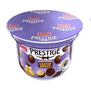 شیرین عسل دراژه شکلاتی با مغز اسنک مخلوط 75 گ