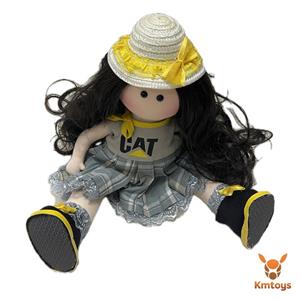 عروسک دست‌ساز روسی دخترانه بزرگ 50 سانت