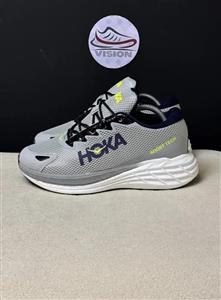 کتونی زیره بست مردانه مدل رانینگ هوکا طوسی HOKA