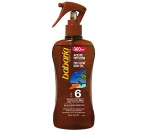 اسپری برنزه کننده هویج spf 6 باباریا