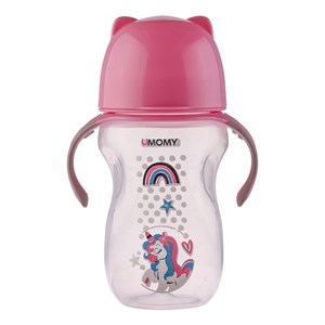 آبمیوه خوری یومامی طرح اسب تک شاخ کد 141 حجم 340 میلی لیتر