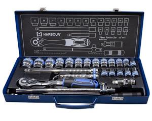 جعبه بکس هاربر 24 پارچه 1/2 اینچ مدل HT24P